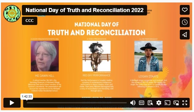 National Day of Truth and Reconciliation, 2022